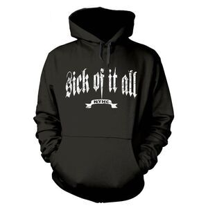Sick Of It All Unisex Adult Logo Hoodie / Black